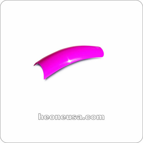 LA VINCI Color Tips - Magenta (A box of 550 nail tips, size #0 to #10)
