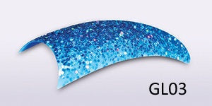 LA VINCI Glitter Tips (A box of 136 nail tips)